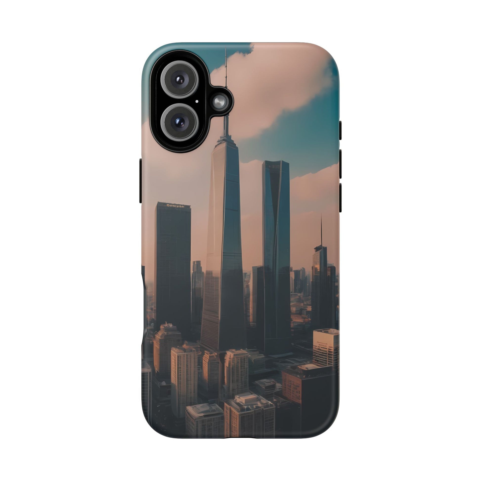 City Skylines Phone Case for iPhone 8–16 Pro Max, iPhone 8 Plus–13 Mini, iPhone XS–XS Max, iPhone 11–14 Pro Max - Designed by Thalia