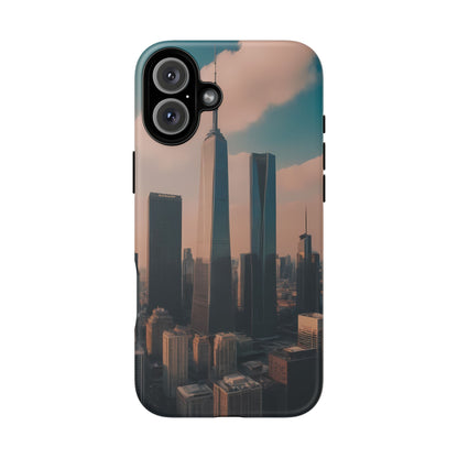 City Skylines Phone Case for iPhone 8–16 Pro Max, iPhone 8 Plus–13 Mini, iPhone XS–XS Max, iPhone 11–14 Pro Max - Designed by Thalia