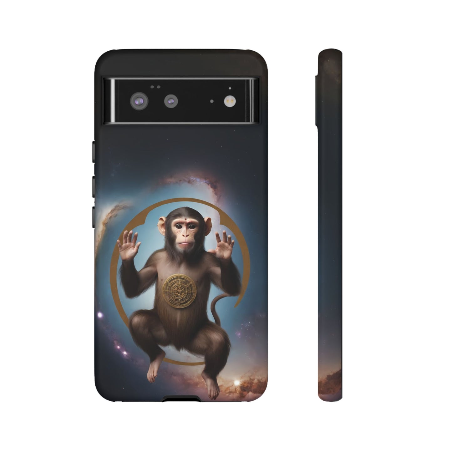 Chinese Zodiac Monkey Phone Case for Google Pixel 8 Pro, Pixel 8, Pixel 7, Pixel 6 Pro, Pixel 6, Pixel 5 5G - Designed by Thalia