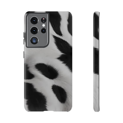 Chic Bovine Elegance Phone Case for iPhone 8–16 Pro Max, Pixel 5–8 Pro, Galaxy S10–S24 Ultra - Designed by Thalia