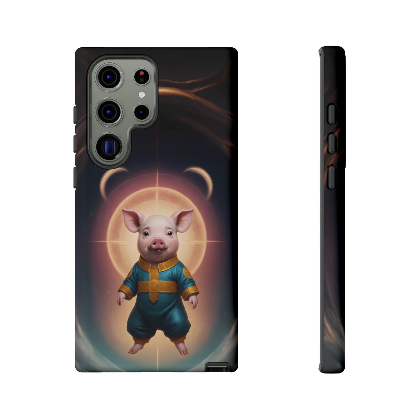 Chinese Zodiac Pig Phone Case for Samsung Galaxy S10–S24 - Designed by Thalia