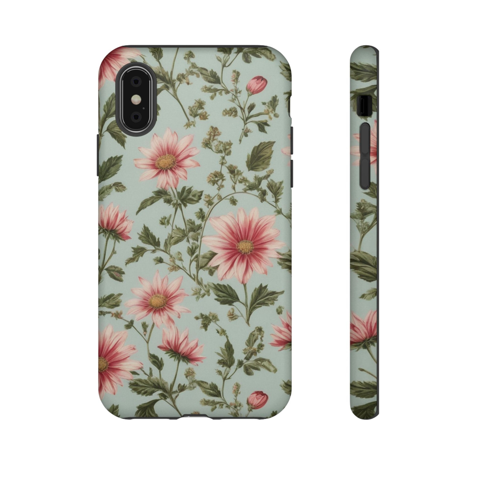 Flower Garden Custom Phone Case for iPhone 8–16 Pro Max, Pixel 5–8 Pro, Galaxy S10–S24 Ultra - Designed by Thalia