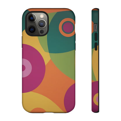 60s Retro Phone Case for iPhone 8–16 Pro Max, Pixel 5–8 Pro, Galaxy S10–S24 Ultra - Designed by Thalia