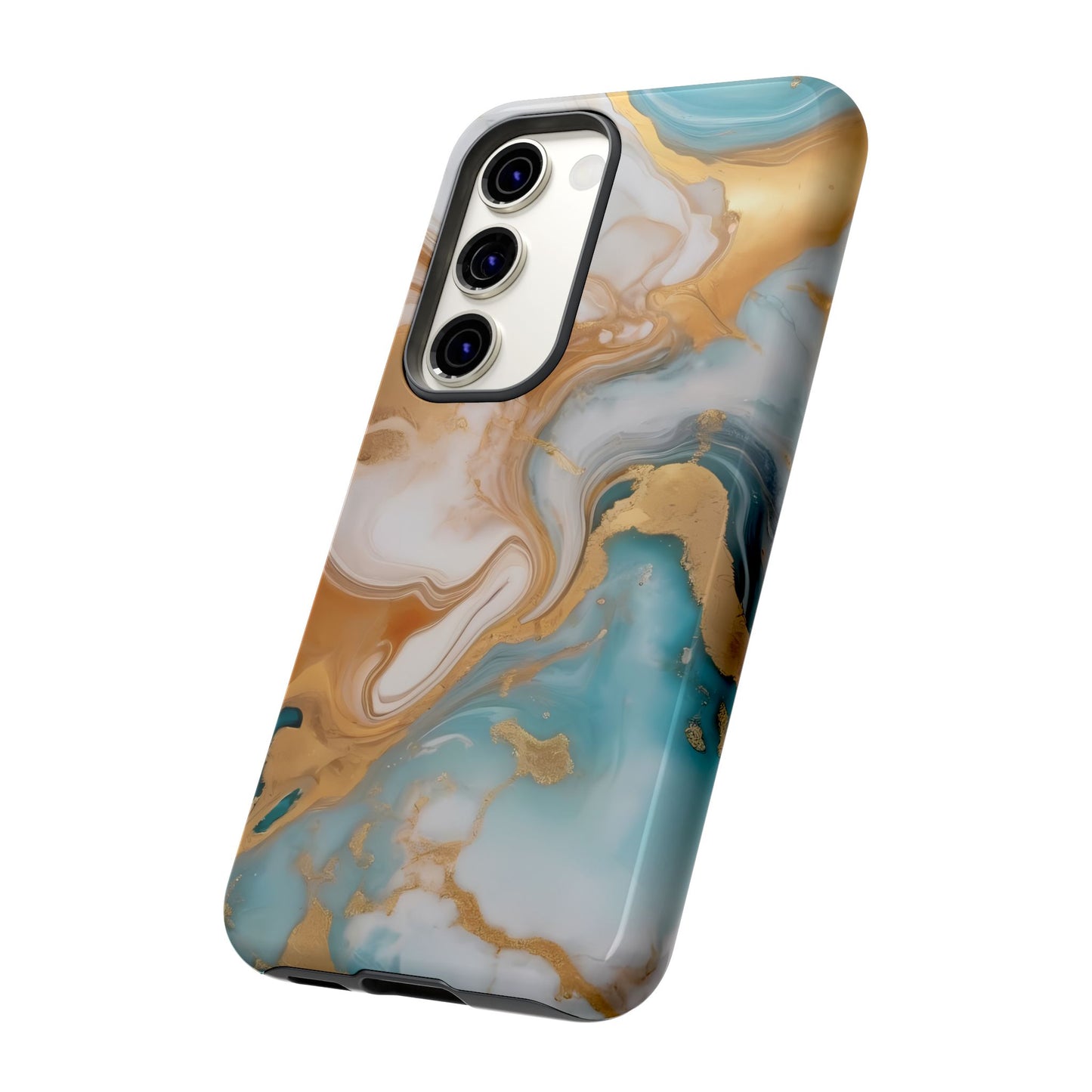 Marble Hues Phone Case for iPhone 8–16 Pro Max, Pixel 5–8 Pro, Galaxy S10–S24 Ultra - Designed by Thalia