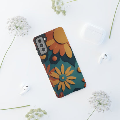 70s Retro Phone Case for iPhone 8–16 Pro Max, Pixel 5–8 Pro, Galaxy S10–S24 Ultra - Designed by Thalia