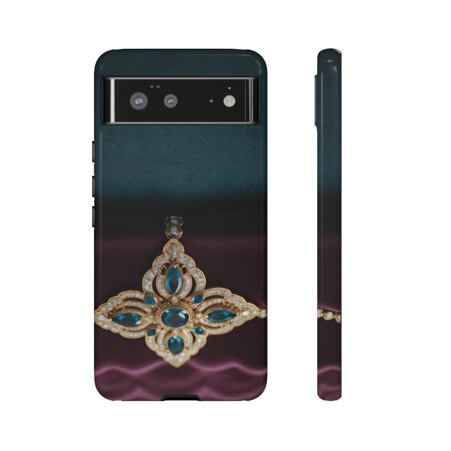 Midnight Couture Custom Phone Case for Google Pixel 8 Pro, Pixel 8, Pixel 7, Pixel 6 Pro, Pixel 6, Pixel 5 5G - Designed by Thalia