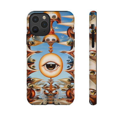 Surreal Suspect Phone Case for iPhone 8–16 Pro Max, Pixel 5–8 Pro, Galaxy S10–S24 Ultra - Designed by Thalia