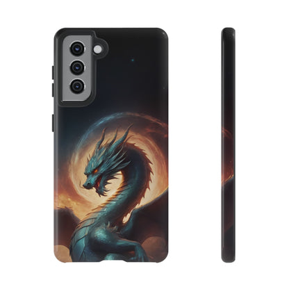 Chinese Zodiac Dragon Phone Case for iPhone 8–16 Pro Max, Pixel 5–8 Pro, Galaxy S10–S24 Ultra - Designed by Thalia