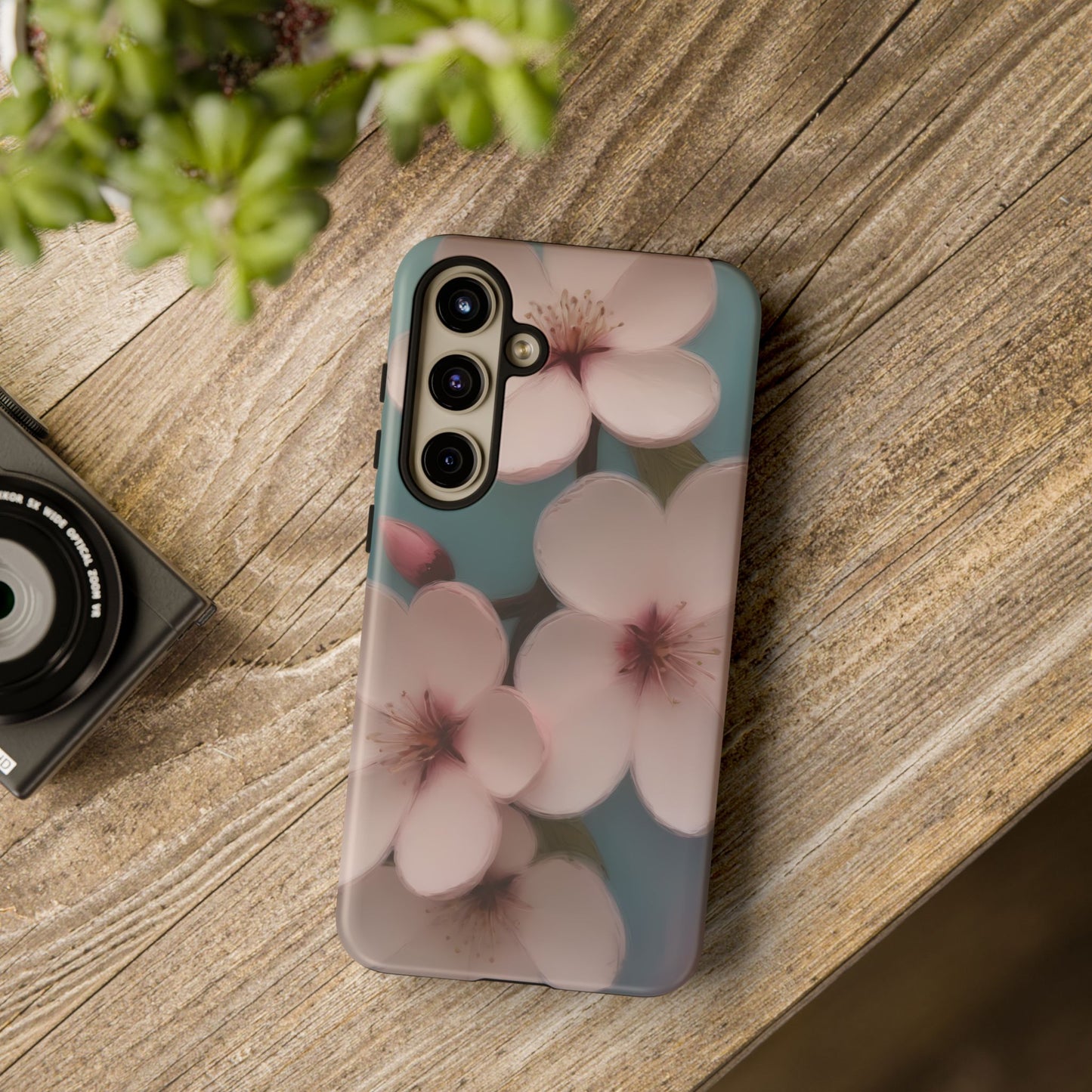 Cherry Blossom Phone Case for Samsung Galaxy S10–S24 - Designed by Thalia