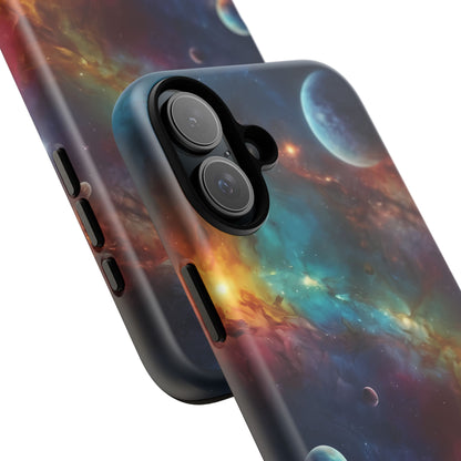 Cosmic Voyage Phone Case for iPhone 8–16 Pro Max, Pixel 5–8 Pro, Galaxy S10–S24 Ultra - Designed by Thalia