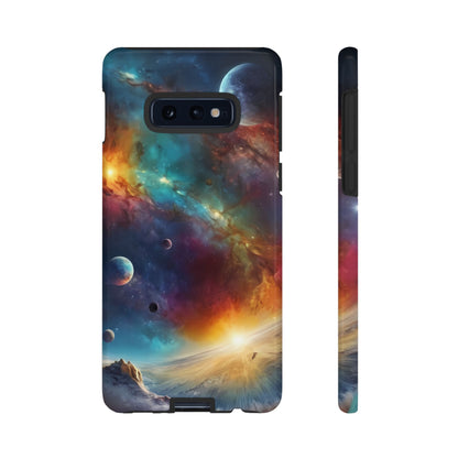 Cosmic Voyage Custom Phone Case for Samsung Galaxy S10–S24 - Designed by Thalia