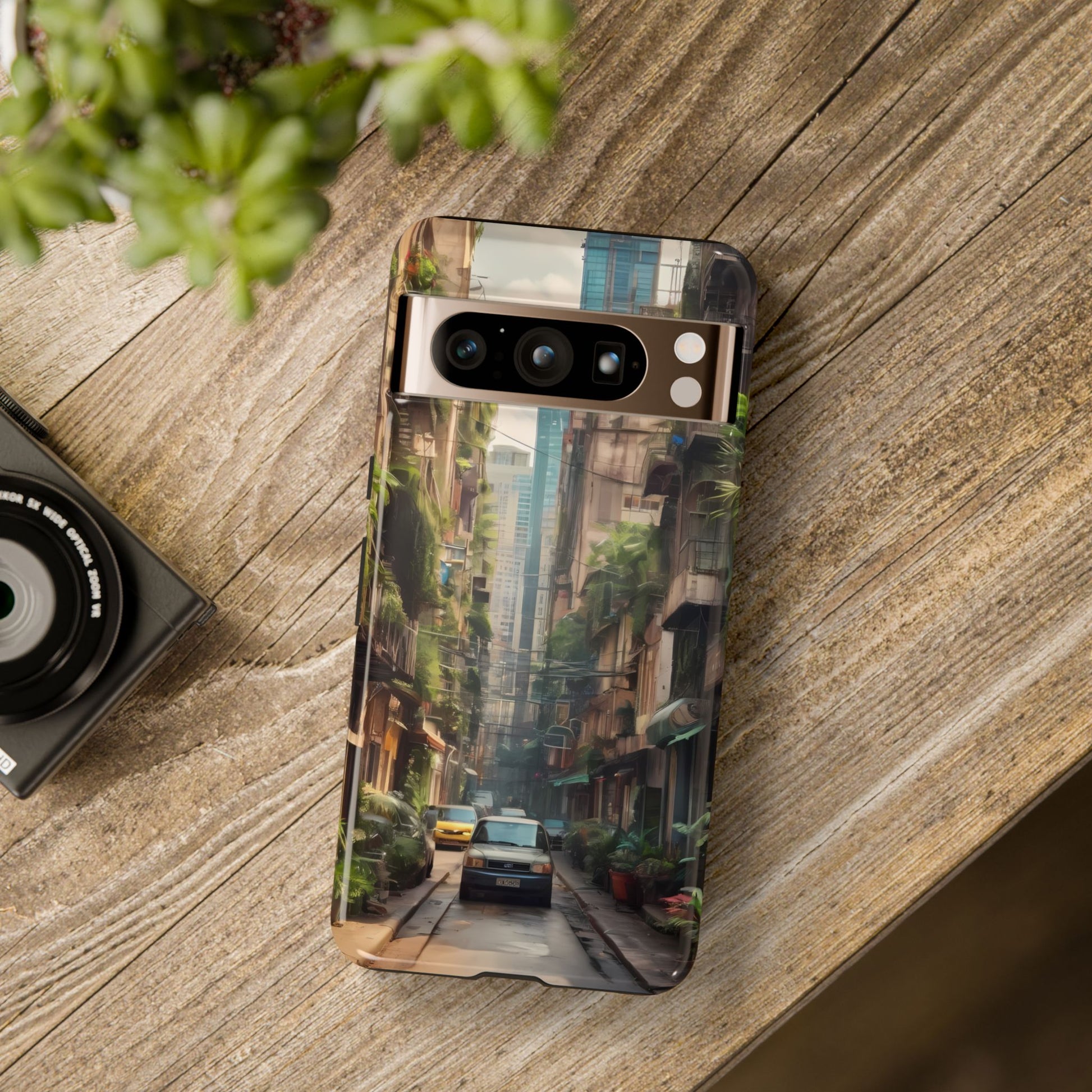 Urban Jungle Phone Case for Google Pixel 8–Pixel 8 Pro, Pixel 7, Pixel 6 Pro, Pixel 6, Pixel 5 5G - Designed by Thalia